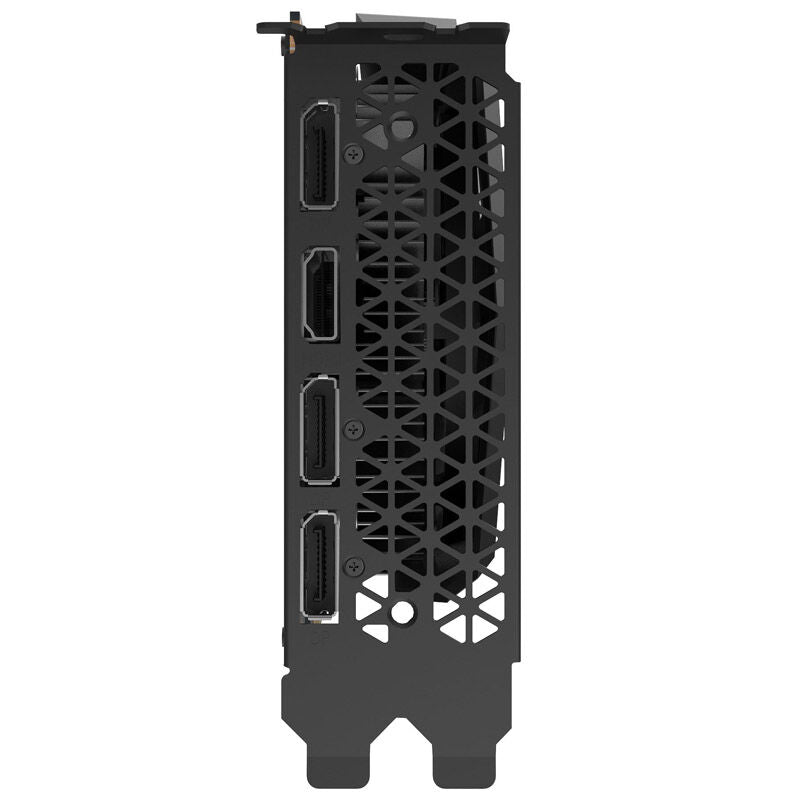 Montert ZOTAC Gaming RTX 3050 Eco Solo grafikkort i PC