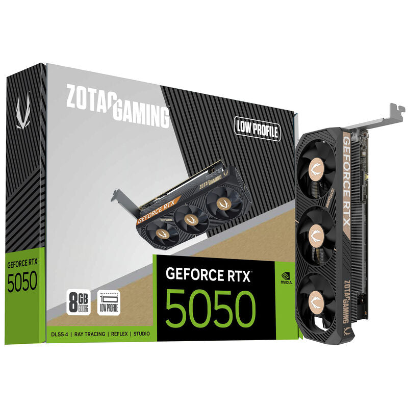 ZOTAC GAMING RTX 5050 Low Profile grafikkort forfra