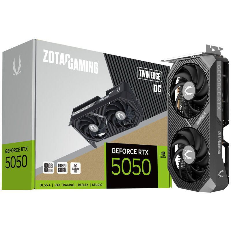ZOTAC GAMING RTX 5050 Twin Edge OC grafikkort forfra