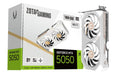 ZOTAC GAMING RTX 5050 Twin Edge OC White grafikkort forfra