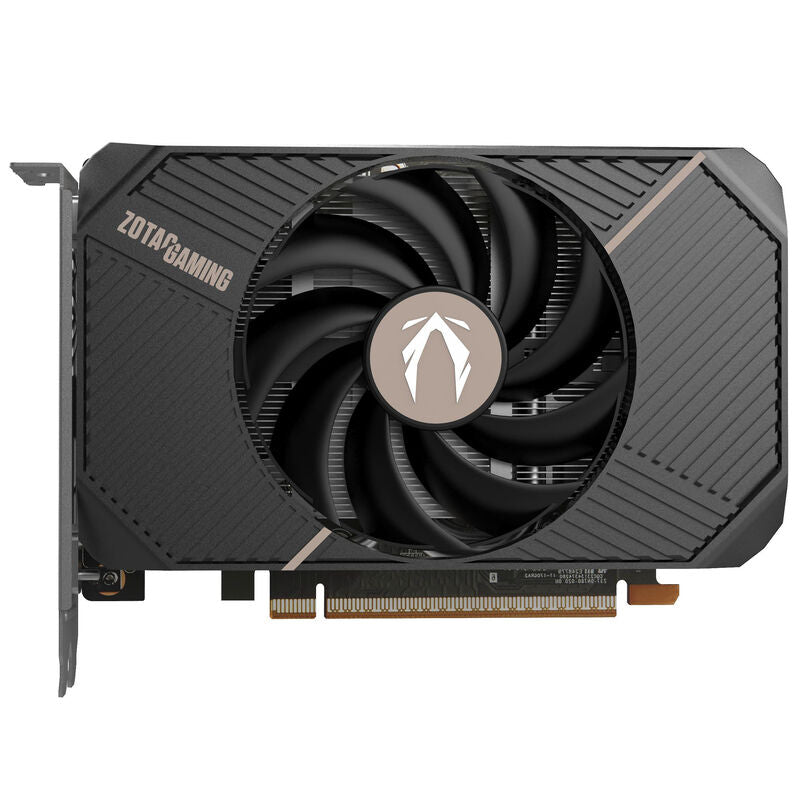 Detalj av kjølesystemet på ZOTAC GAMING RTX 5060 Solo grafikkort 8 GB