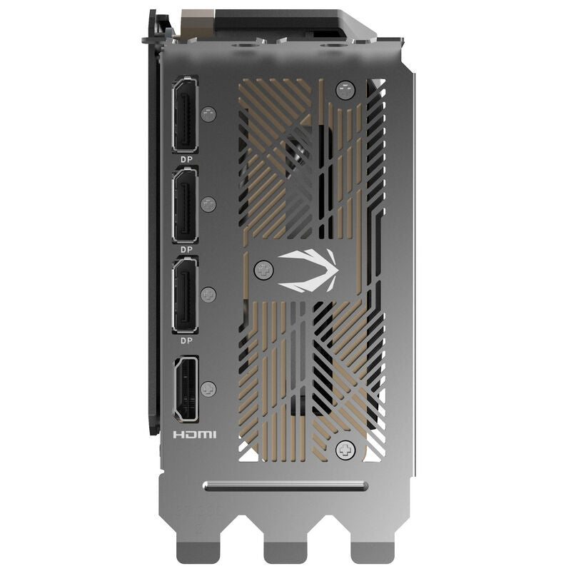 Detalj av ZOTAC GAMING RTX 5070 Ti Solid Core OC kjøleribbe