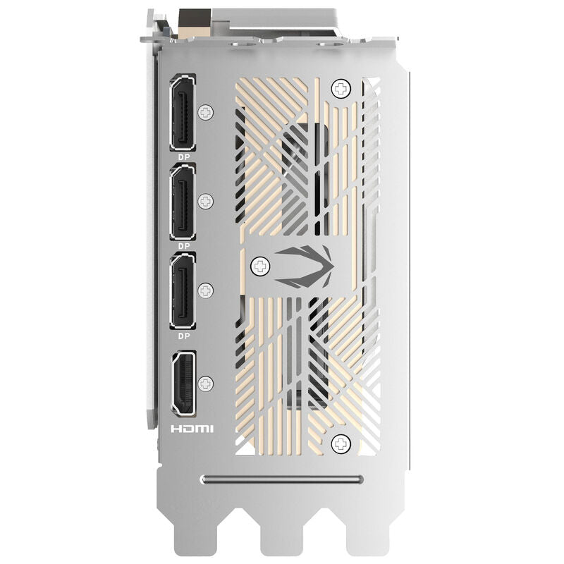 Nærbilde av ZOTAC GAMING RTX 5070 Ti Solid Core OC White brikkesett