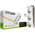 ZOTAC GAMING RTX 5070 Ti Solid Core OC White grafikkort forfra
