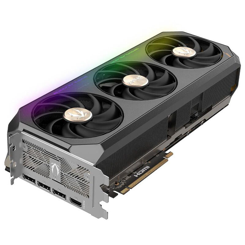ZOTAC GAMING RTX 5090 AMP Extreme INFINITY grafikkort bakside
