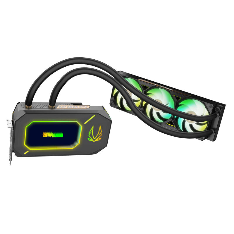 ZOTAC GAMING RTX 5090 ARCTICSTORM AIO grafikkort bakside