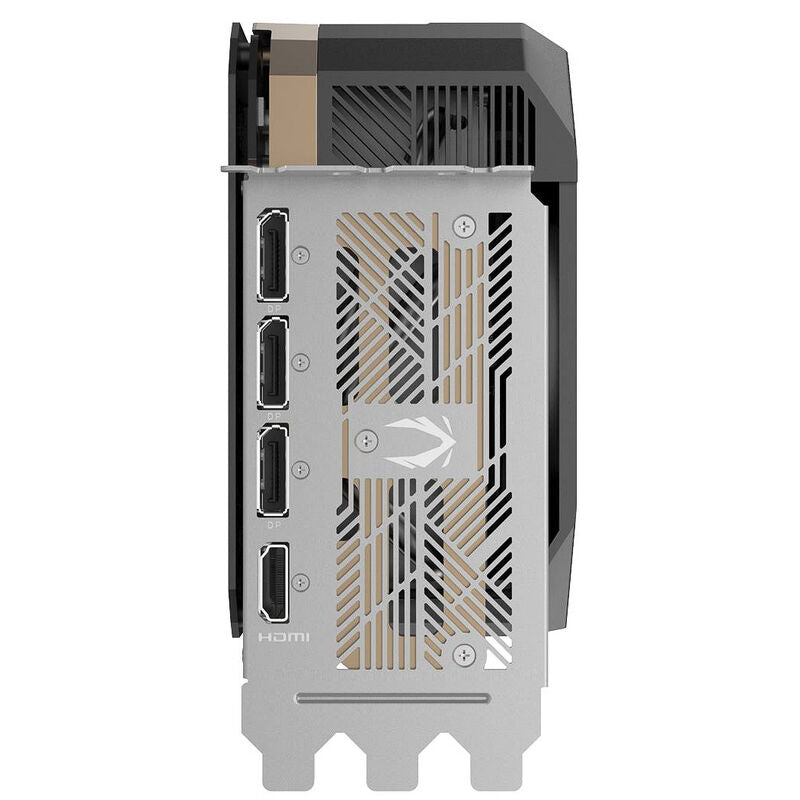 Nærbilde av RGB-belysning på ZOTAC GAMING RTX 5090 SOLID OC