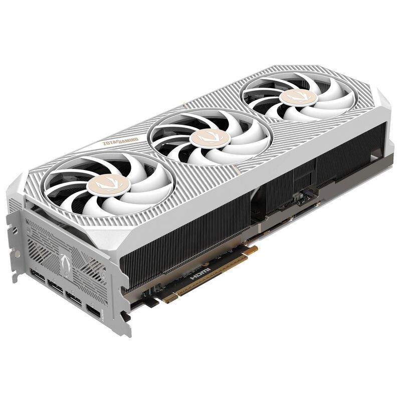 ZOTAC Gaming RTX 5090 Solid OC White grafikkort bakside