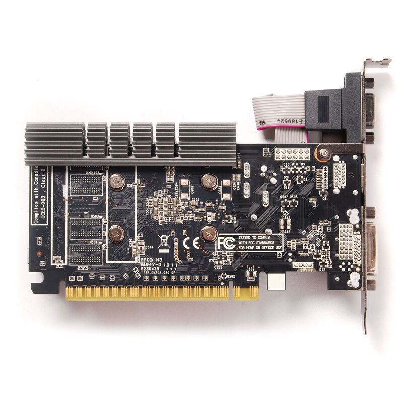 Nærbilde av HDMI-port på Zotac GeForce GT 730 passiv grafikkort 4 GB